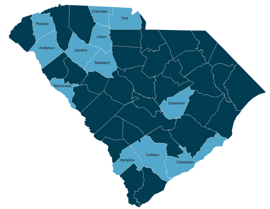 District Partner Map