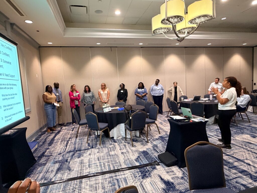 photo of people in a learning event